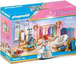 PLAYMOBIL PRINCESS - SALLE DE BAIN ROYALE AVEC DRESSING #70454